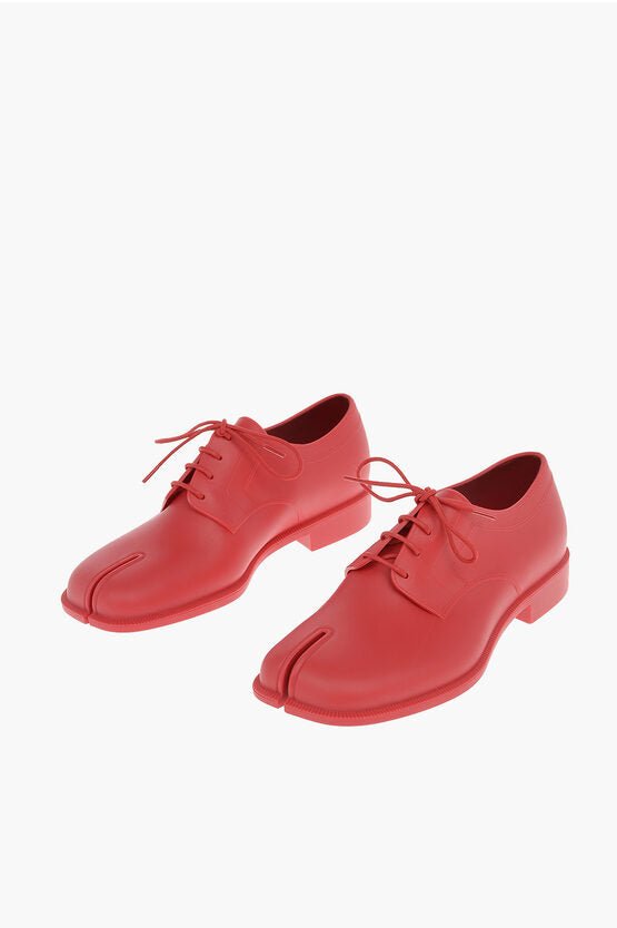 Shoes - Maison Margiela MM22 Rubber Tabi Derby Shoes - 8054326020848 - Ask Me Wear