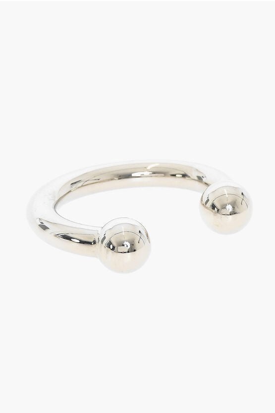 Bracelets - Maison Margiela MM6 Brass Horseshoe Bracelet 2 Rings - 8054326557009 - Ask Me Wear