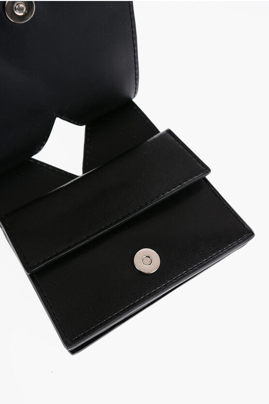 Accessories - Wallets & Card Holders - Maison Margiela MM6 Leather Neck Wallet - 8053460074021 - Ask Me Wear