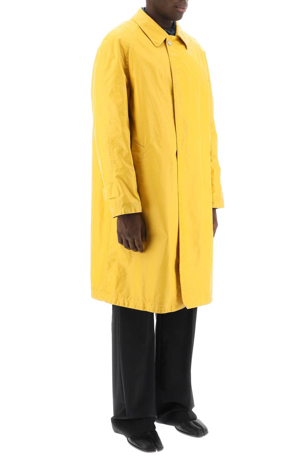 Clothing - Maison Margiela Trench Coat In Worn - Out Effect Coated Cotton - 241098UCA000001 - 174 - 48 - Ask Me Wear