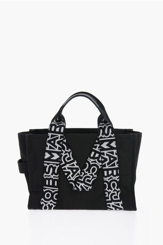 Bags - Marc Jacobs Canvas Tote Bag with Embroidered Monogram - 196611060561 - Ask Me Wear