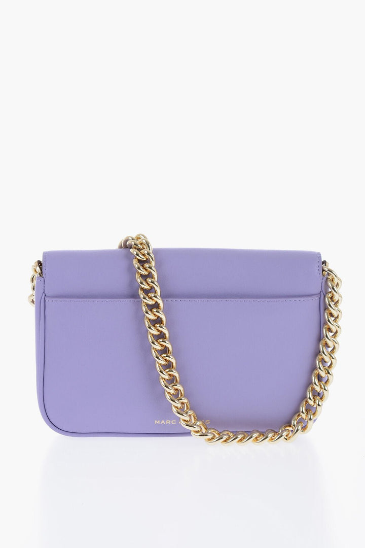 Other - Marc Jacobs Leather Logoed Crossbody Bag with Chain - 196611093224 - Ask Me Wear