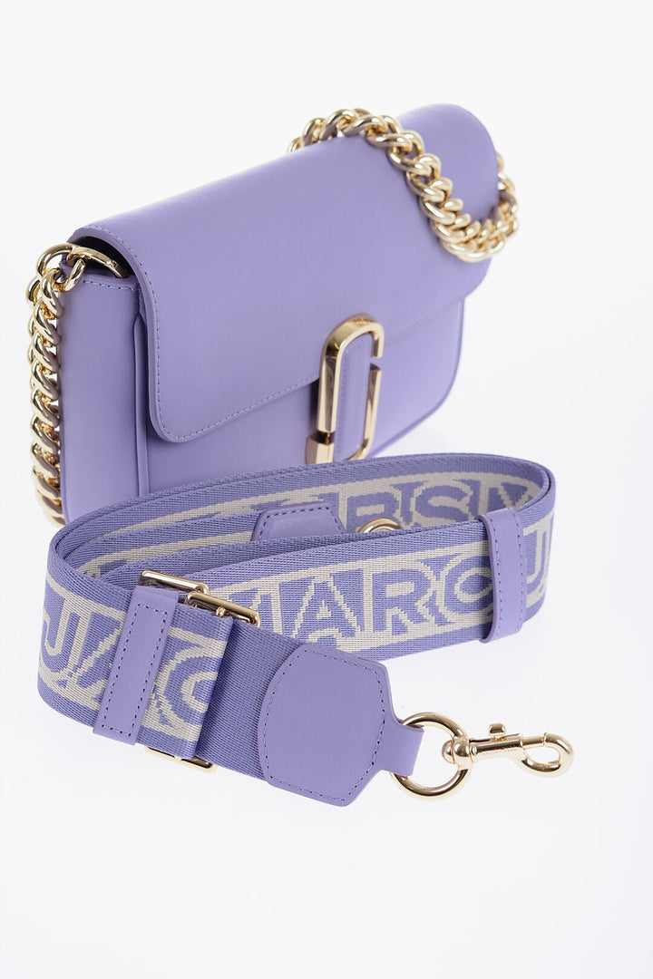 Other - Marc Jacobs Leather Logoed Crossbody Bag with Chain - 196611093224 - Ask Me Wear