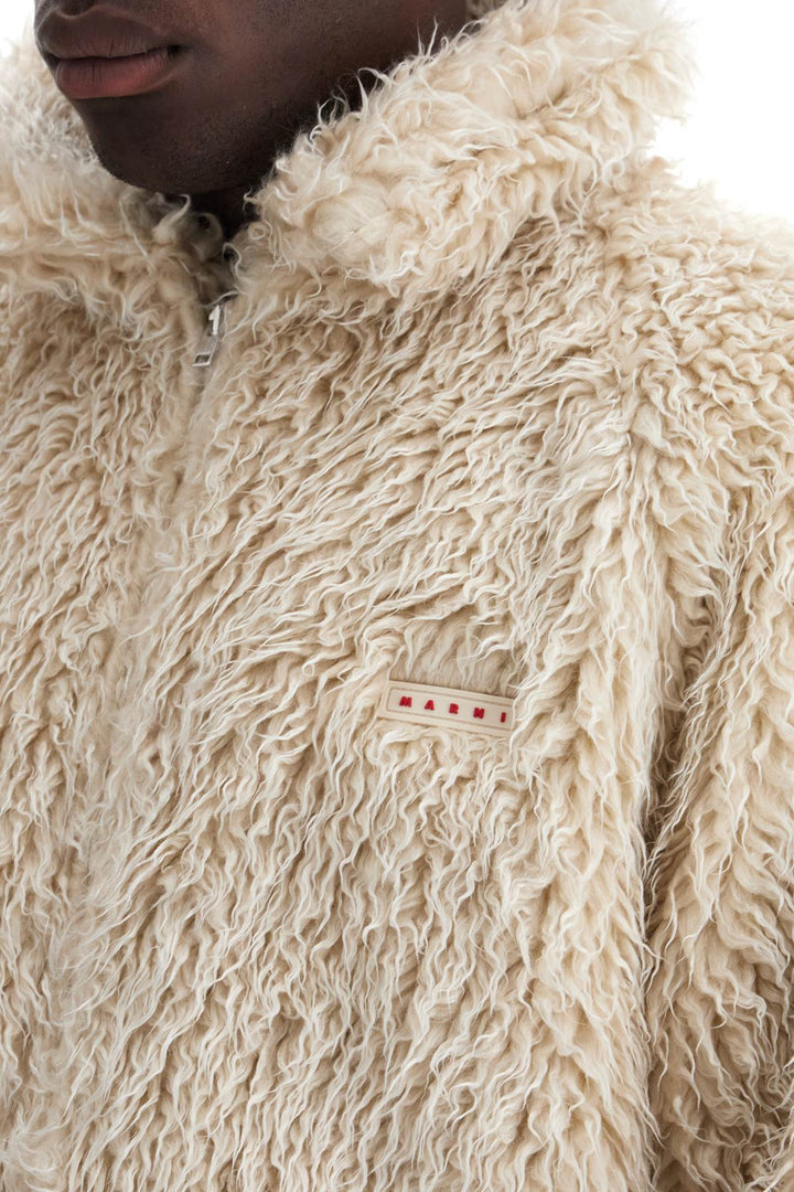 Other - Marni Faux Fur Jacket With Removable Hood. - 242418UGC000001 - 00W09 - 50 - Ask Me Wear