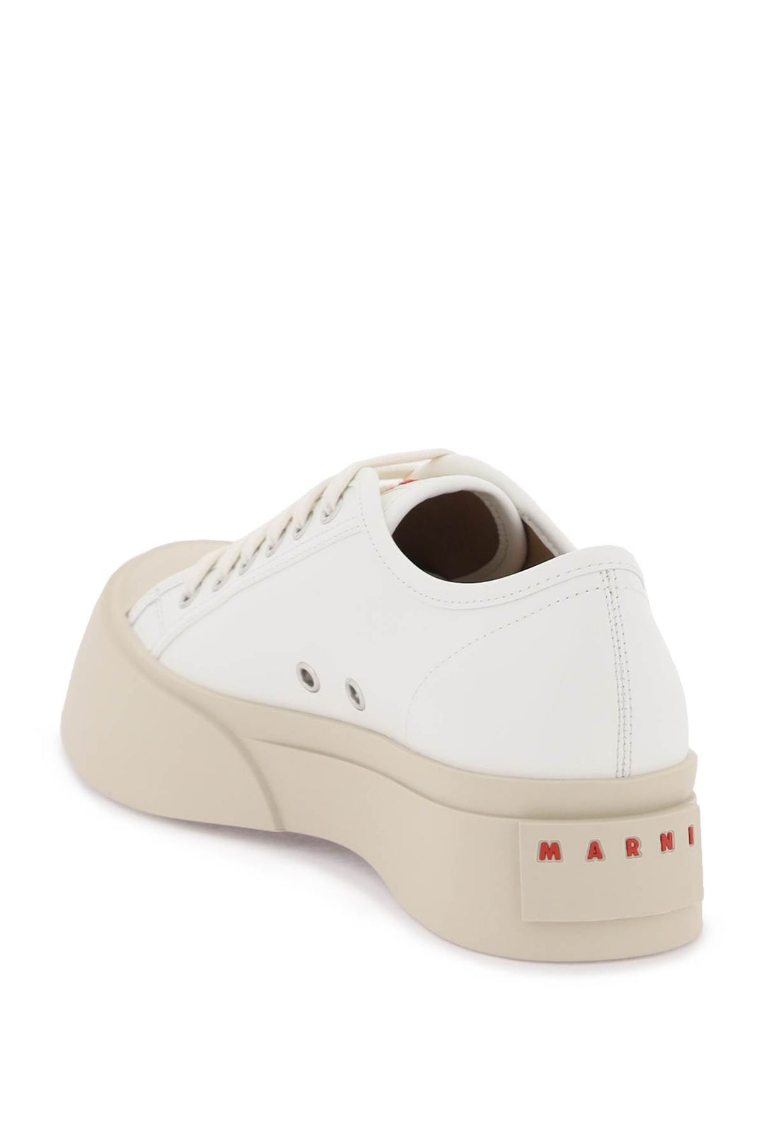 Shoes - Marni Leather Pablo Sneakers - 242418NSN000001 - 00W01 - 36 - Ask Me Wear