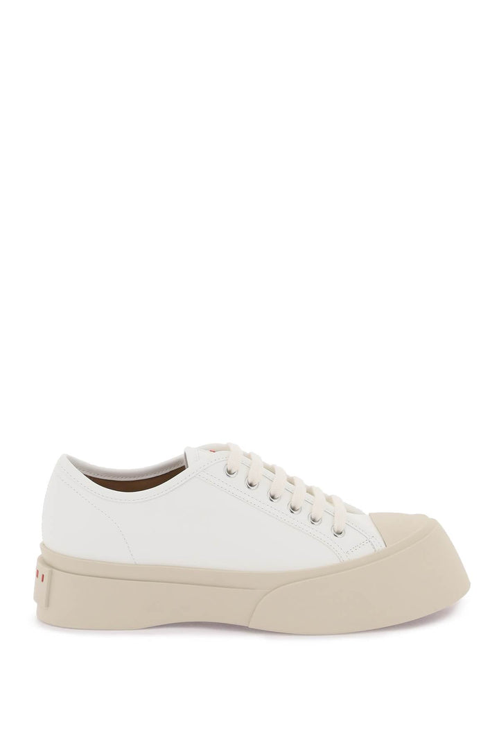 Shoes - Marni Leather Pablo Sneakers - 242418NSN000001 - 00W01 - 36 - Ask Me Wear