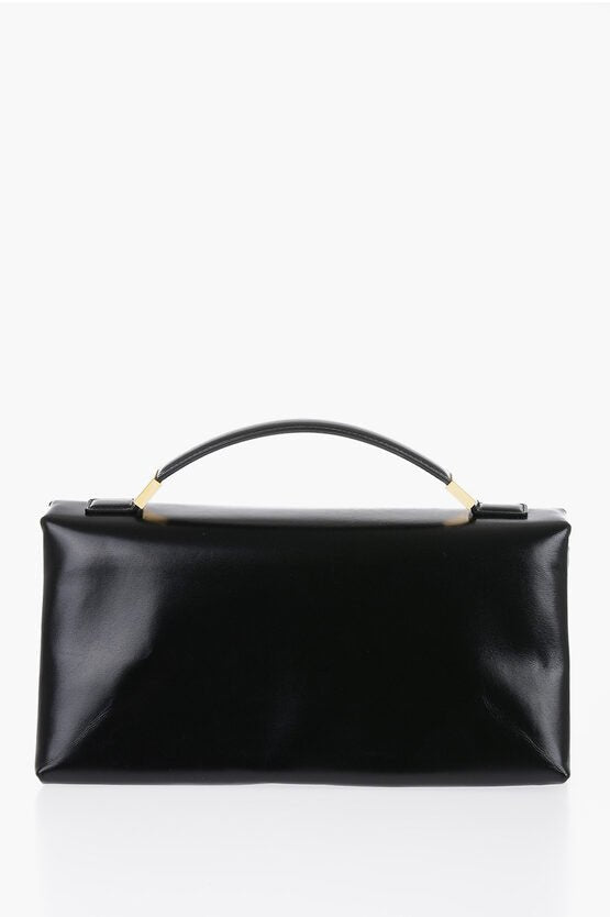 Bags - Marni Leather PRISMA Handbag - 8050268513202 - Ask Me Wear