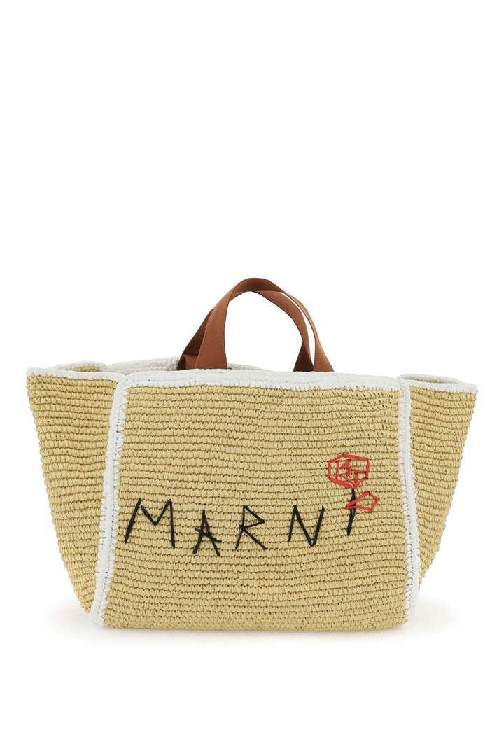 Bags - Marni Medium Sillo Tote Bag - 242418ABS000010 - ZO761 - os - Ask Me Wear