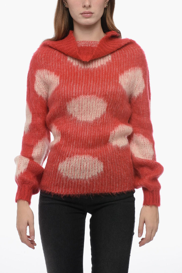 Clothing - Tops - Marni Merino Wool - blended Sweater with Cuffs - 8050268600179 - Ask Me Wear