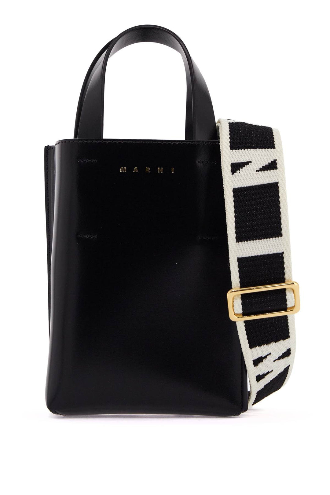 Bags - Marni Nano Museo Tote Bag - 242418ABS000008 - 00N99 - os - Ask Me Wear