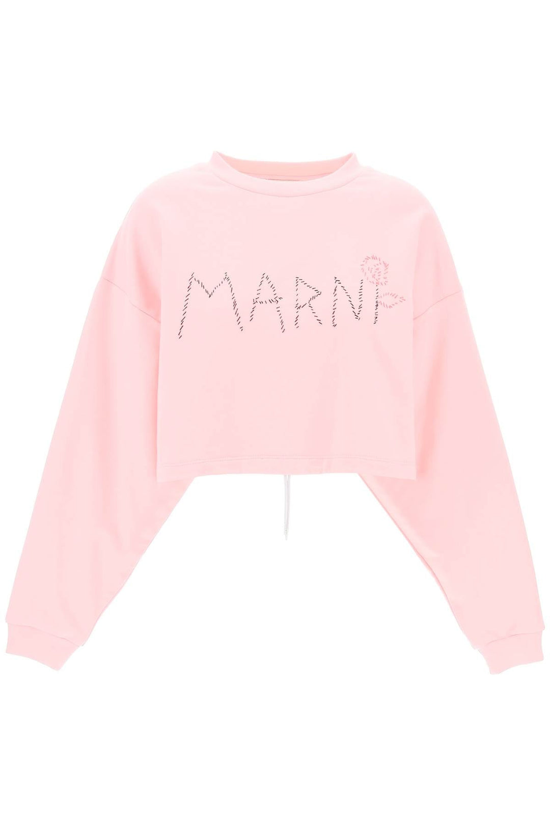 Other - Marni "organic Cotton Sweatshirt With Hand - Embroid - 241418DFE000003 - 00C16 - 40 - Ask Me Wear