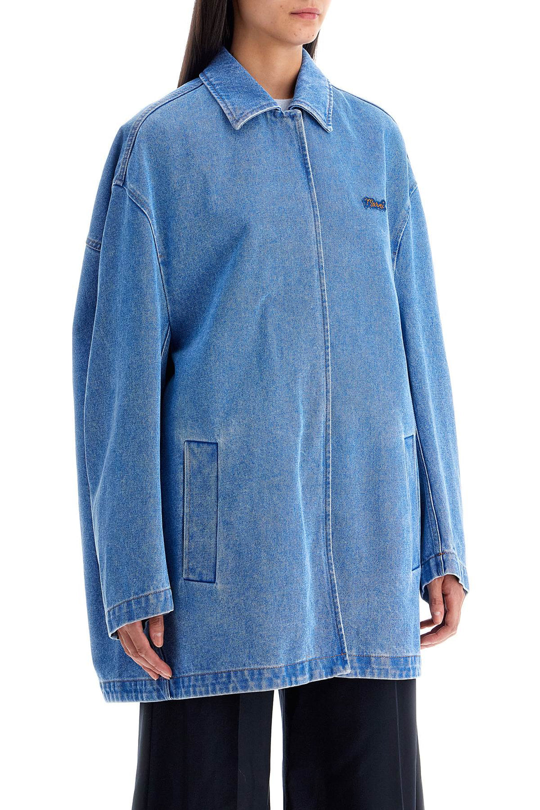 Other - Marni 'oversized Organic Denim Jacket - 242418DGH000001 - BDB44 - 38 - Ask Me Wear