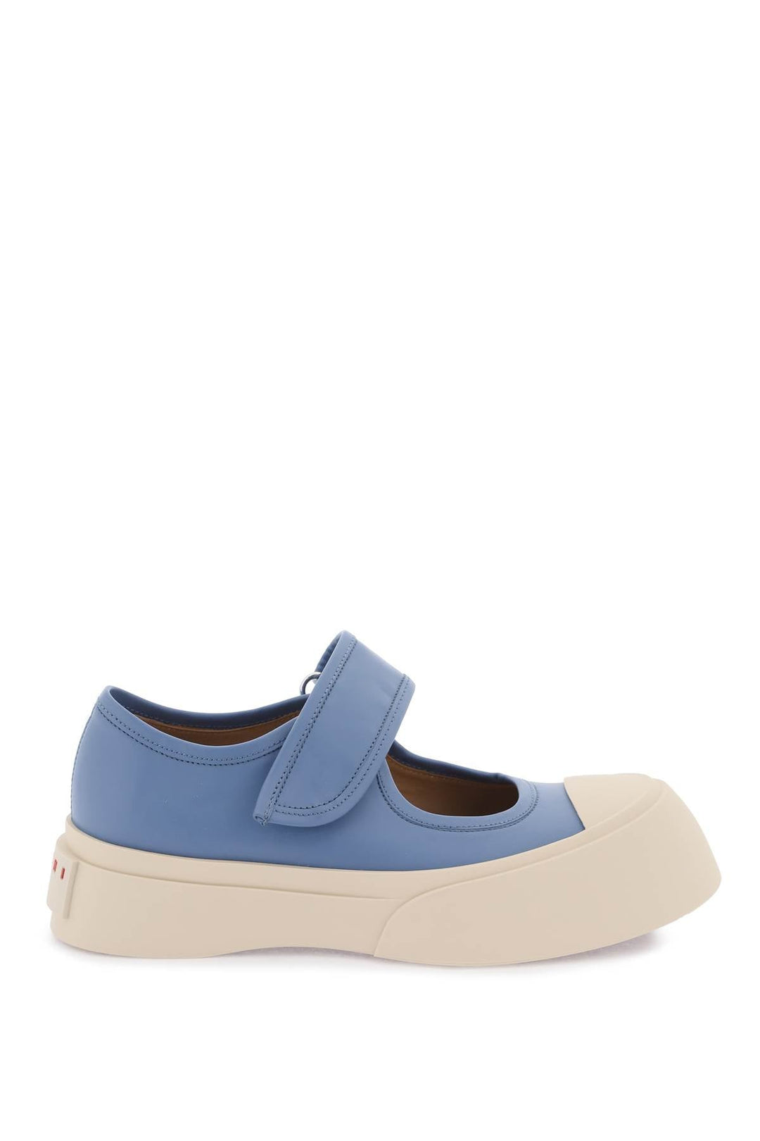 Shoes - Marni Pablo Mary Jane Nappa Leather Sneakers - 241418NSN000002 - 00B37 - 39 - Ask Me Wear