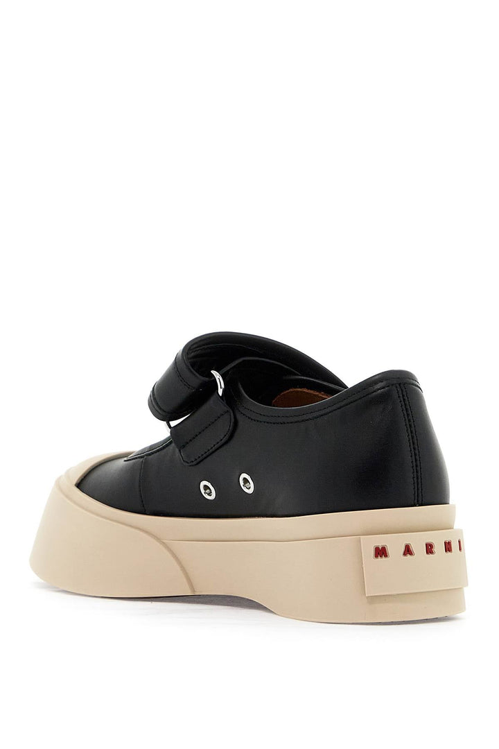 Shoes - Marni Pablo Mary Jane Nappa Leather Sneakers - 242418NCX000001 - 00N99 - 37 - Ask Me Wear