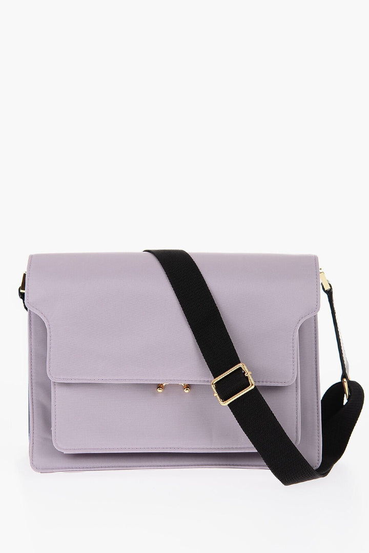 Other - Marni Solid Color Crossbody Bag with Leather Trims - 8051169477938 - Ask Me Wear