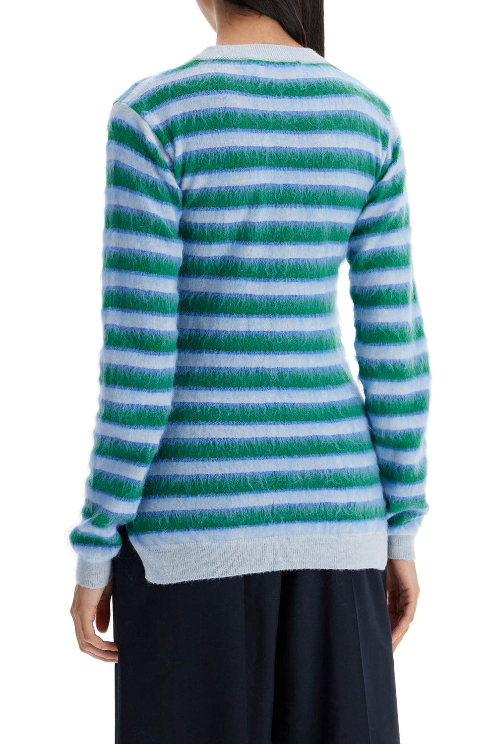 Other - Marni Striped Crewneck Pullover - 242418DMA000001 - RGB21 - 40 - Ask Me Wear