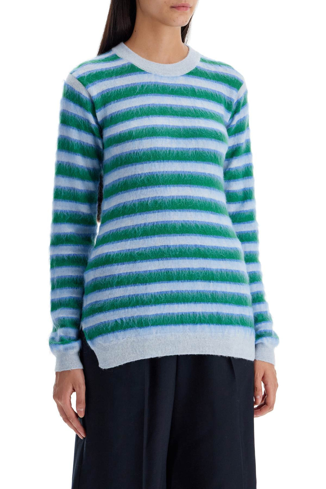 Other - Marni Striped Crewneck Pullover - 242418DMA000001 - RGB21 - 40 - Ask Me Wear