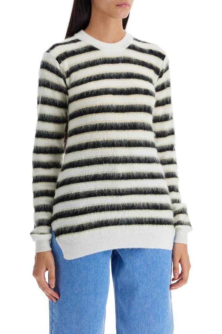 Other - Marni Striped Crewneck Pullover - 242418DMA000001 - RGW05 - 40 - Ask Me Wear