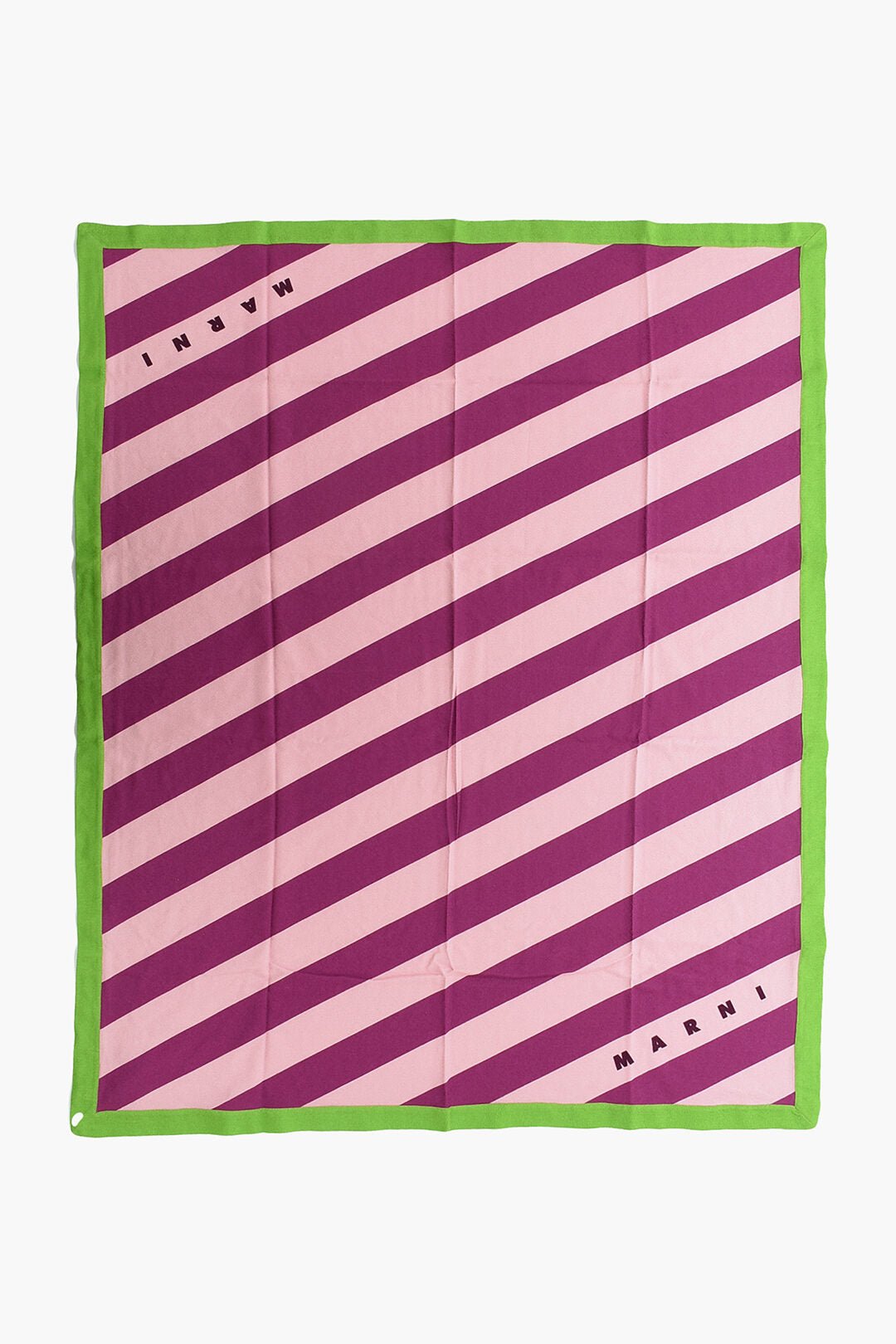  - Marni Striped Towel with Embroidery Logo - 8051169604563 - Ask Me Wear