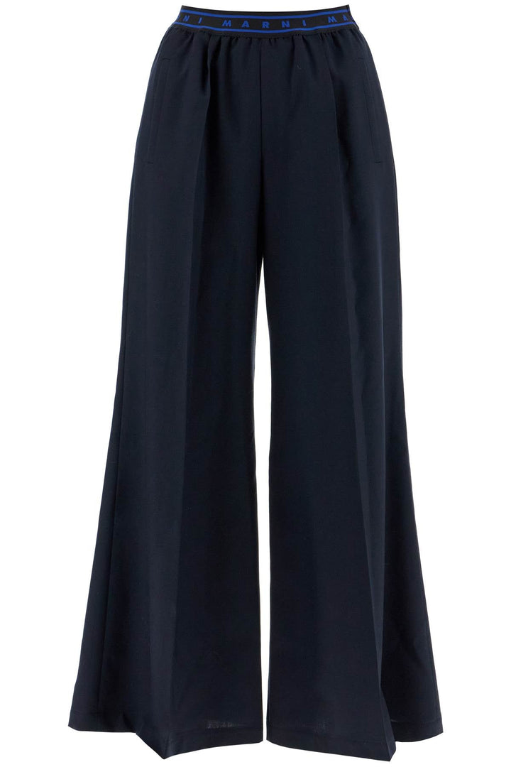 Other - Marni Tropical Wool Palazzo Pants For - 242418DPN000001 - 00B99 - 38 - Ask Me Wear