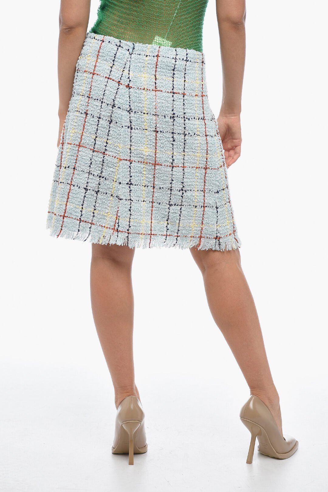 Clothing - Skirts - Marni Tweed A - Line Miniskirt - 8050268140019 - Ask Me Wear