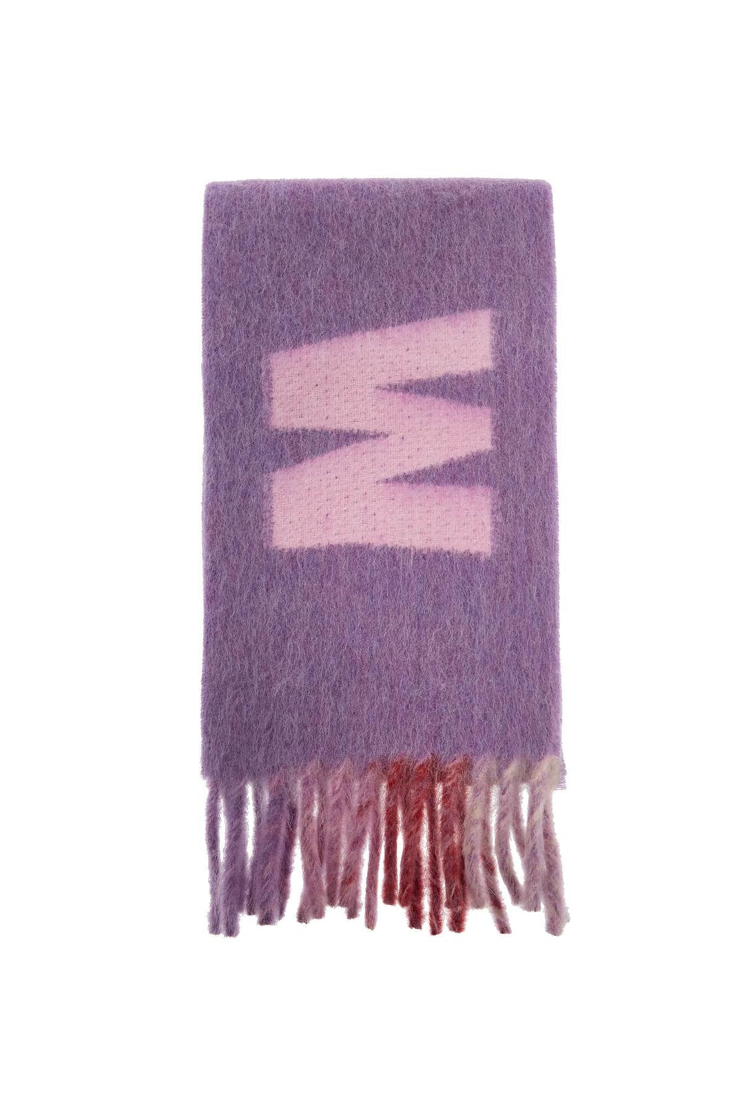 Other - Marni Wool And Mohair Scarf With Maxi Logo - 242418ASC000003 - JQC68 - os - Ask Me Wear