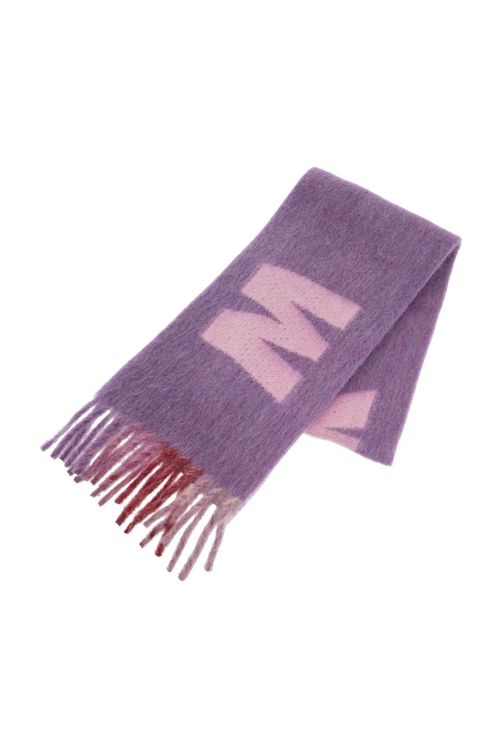 Other - Marni Wool And Mohair Scarf With Maxi Logo - 242418ASC000003 - JQC68 - os - Ask Me Wear