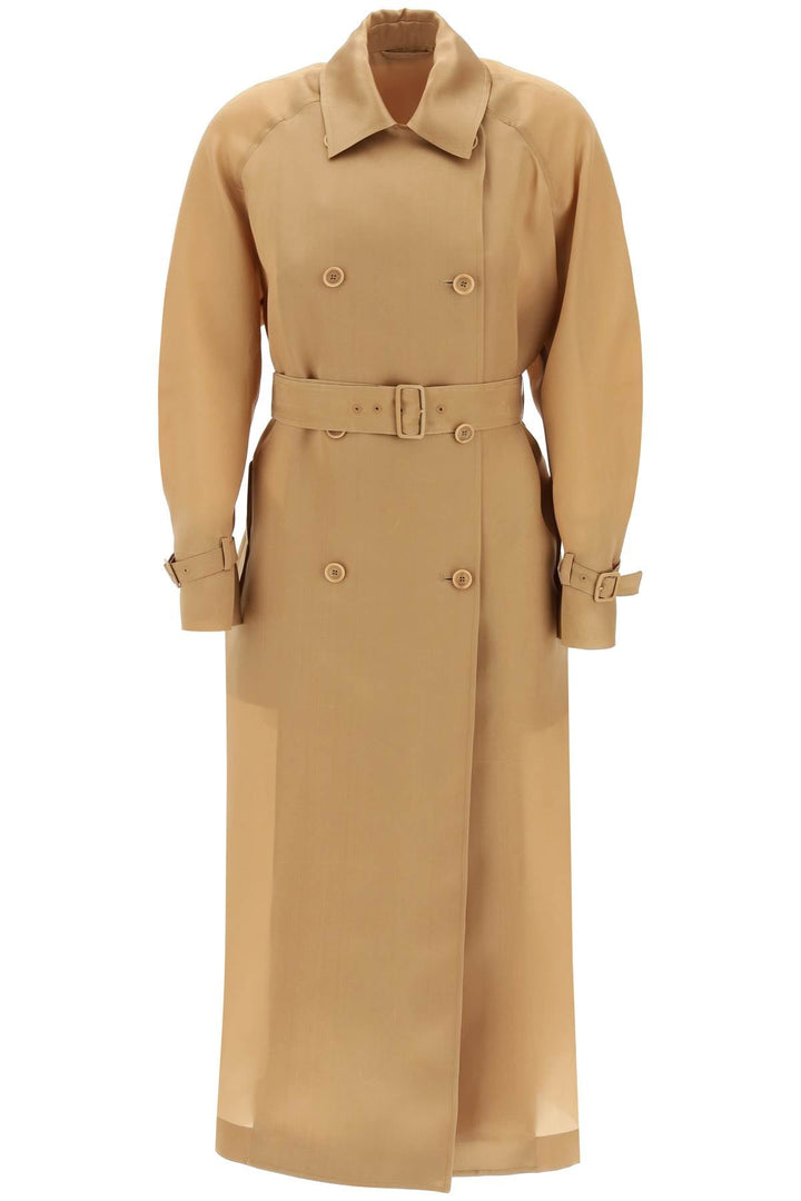 Clothing - Max Mara Double - Breasted 'sacco' Trench - 241717DCA000009 - 004C - 38 - Ask Me Wear