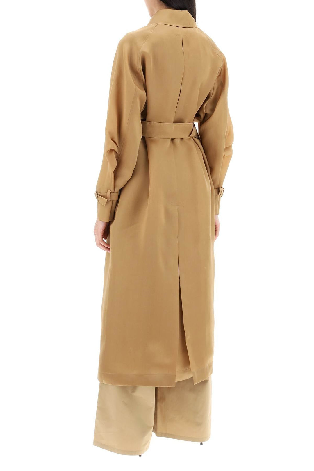 Clothing - Max Mara Double - Breasted 'sacco' Trench - 241717DCA000009 - 004C - 38 - Ask Me Wear