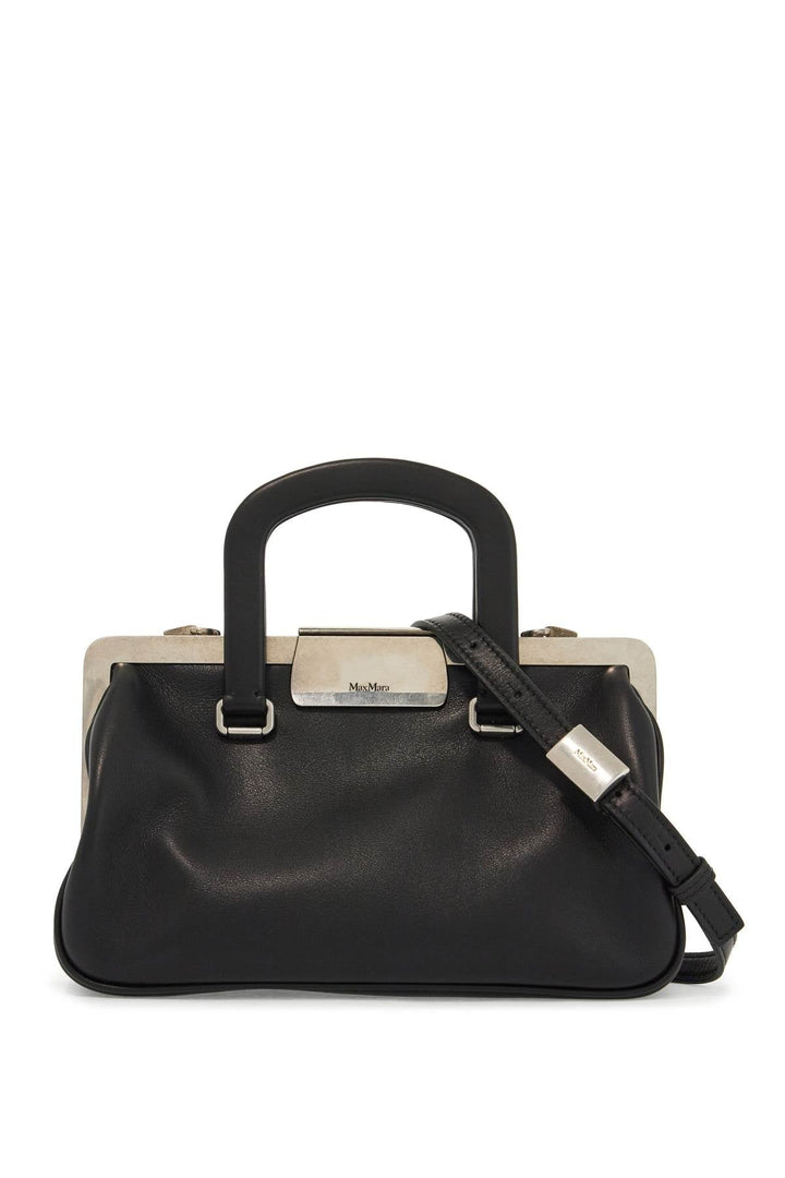 Bags - Max Mara Small Leather Handbag - 242717ABS000003 - 001NE - os - Ask Me Wear