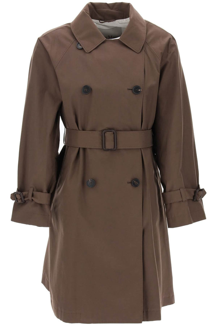 Clothing - Max Mara The Cube Double - Breasted Midi Trench Coat - 241722DIM000002 - 012DL - 40 - Ask Me Wear