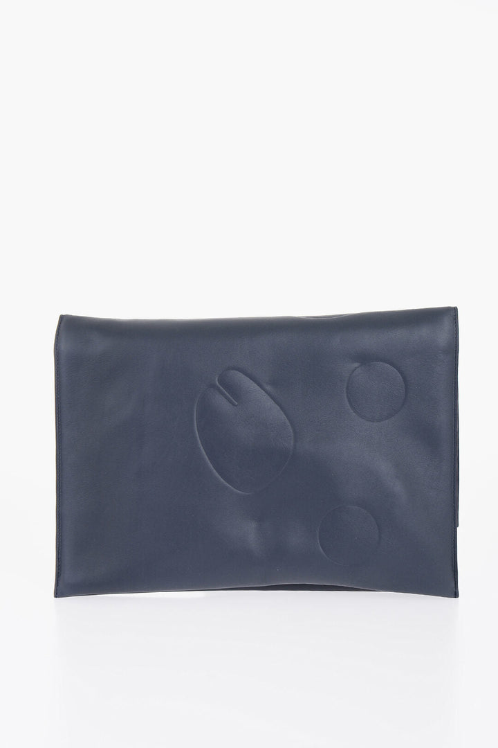 Maison Margiela Maxi TABI FLAT Clutch with Removable Shoulder Straps