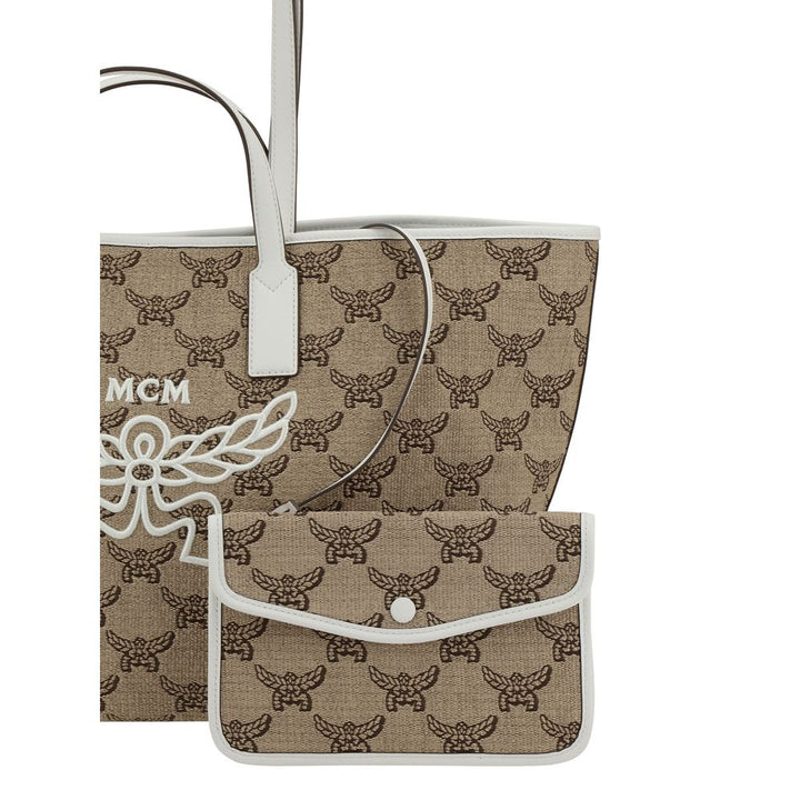 MCM - MCM Medium Himmel Tote Bag - MCMWPFSAC02INBB - FBB - 360 - Ask Me Wear