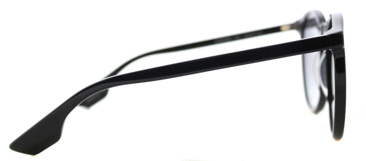 McQSunglasses - McQ MQ 0038S 003 Round Plastic Black Sunglasses with Grey Gradient Lens - MQ_0038S_003 - Ask Me Wear