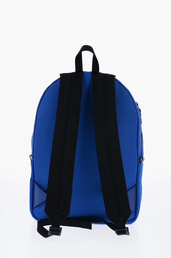 Alexander McQueen METROPOLITAN Backpack with Printed Ton-Sur-Ton Logo