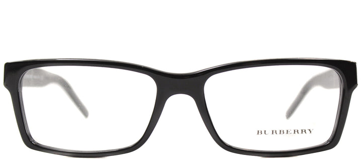 Burberry BE 2108 3001 Rectangle Plastic Black Eyeglasses with Demo Lens