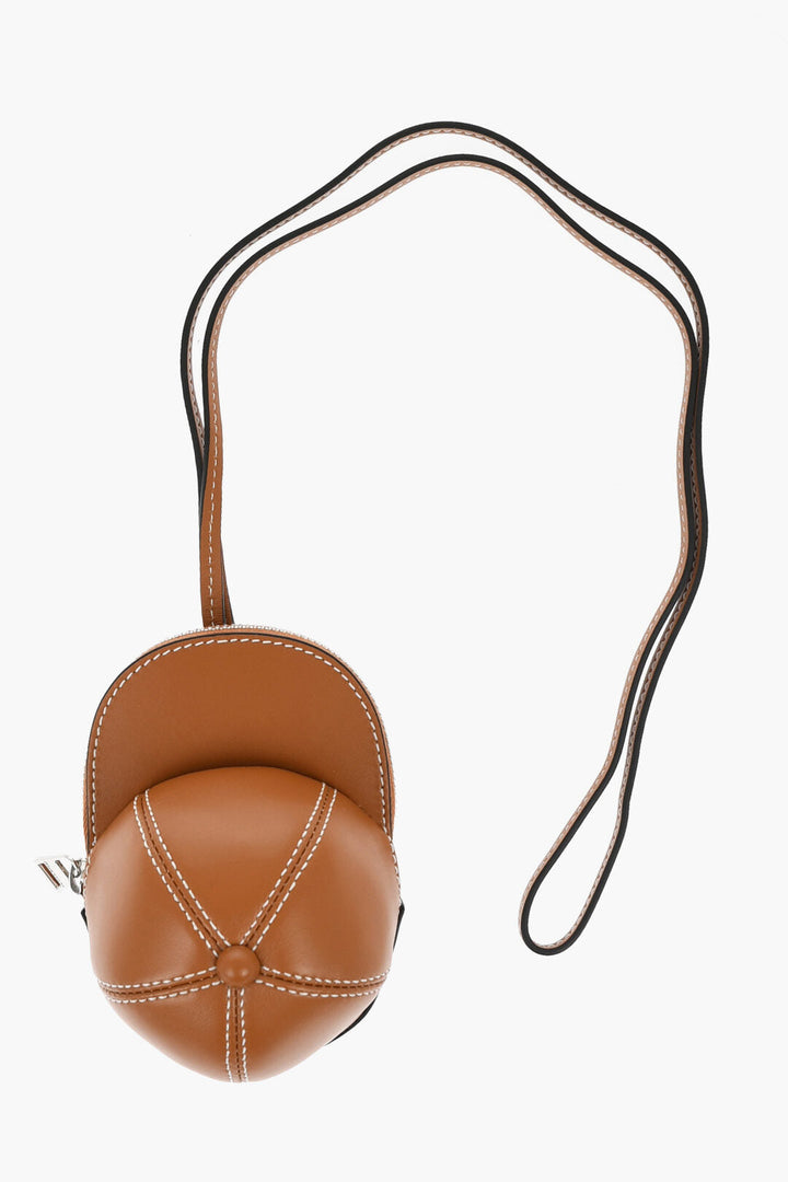 J.W.Anderson Mini Leather Bag with Baseball Cap Design