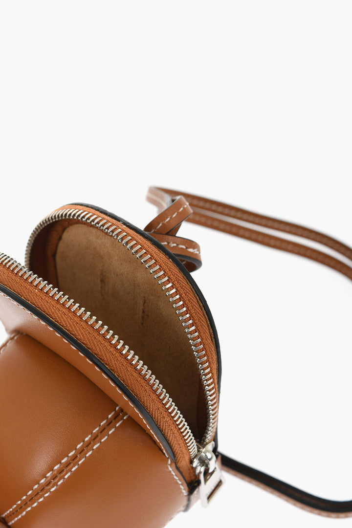 J.W.Anderson Mini Leather Bag with Baseball Cap Design