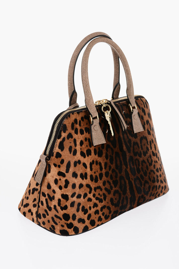 Maison Margiela MM11 Animal Patterned Ponyskin 5AC Handbag