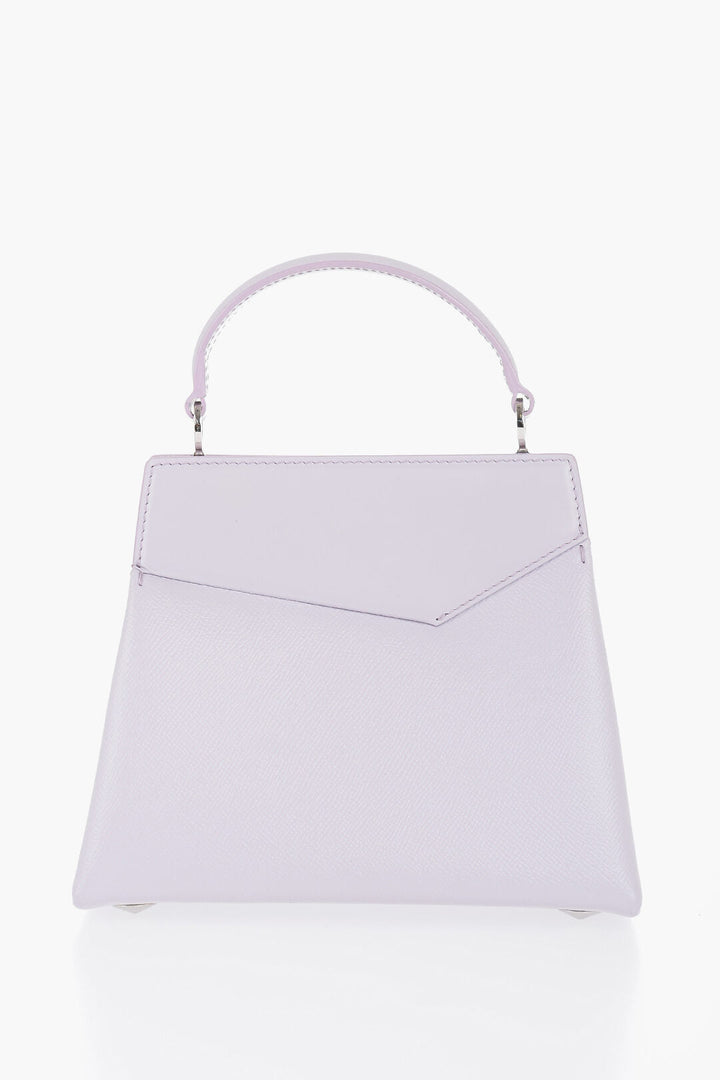 Maison Margiela MM11 Leather Bag with Logoed Clip Fastening