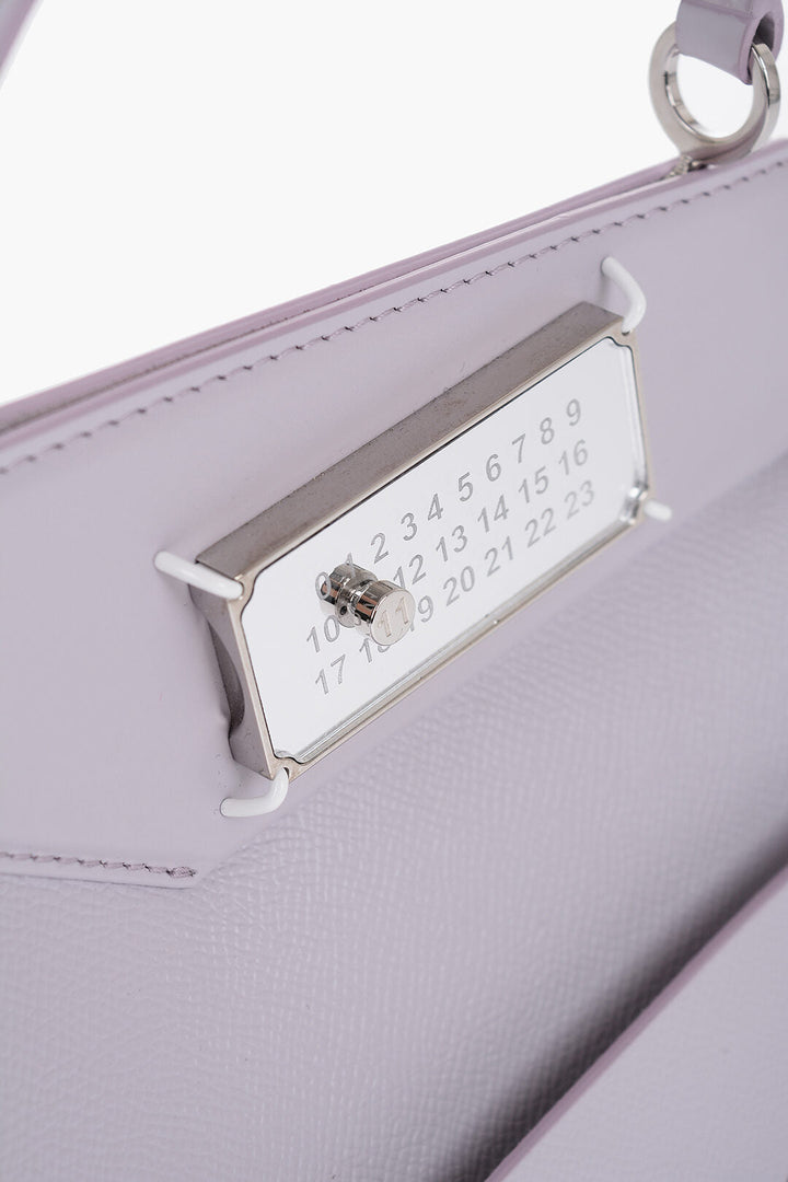 Maison Margiela MM11 Leather Bag with Logoed Clip Fastening