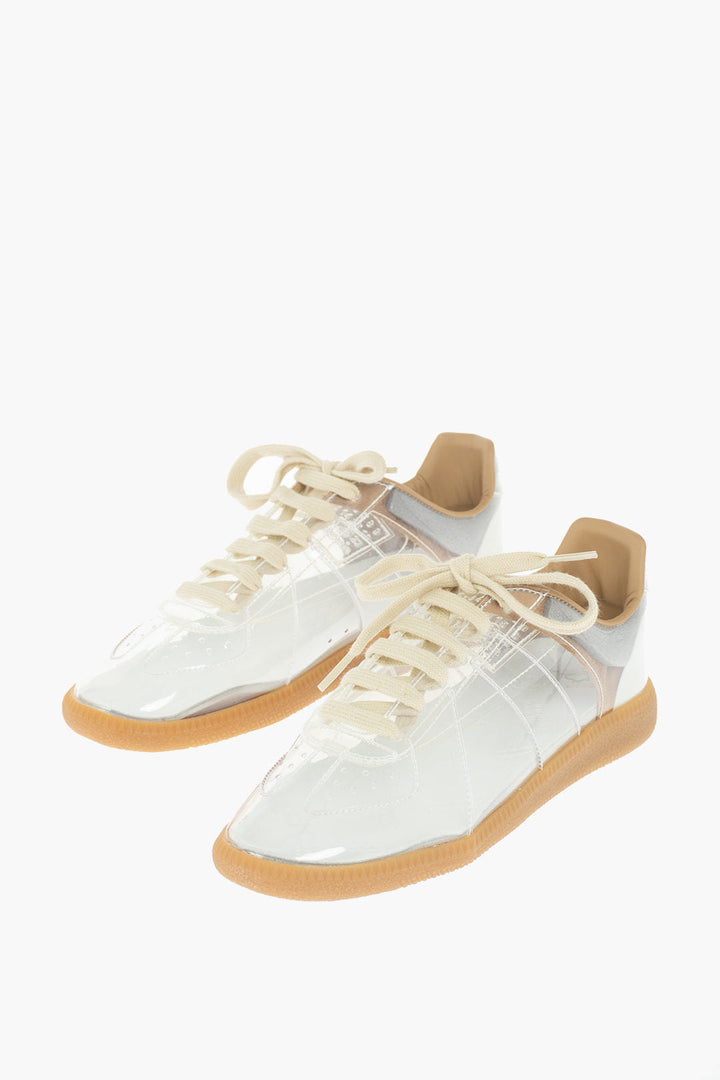 Maison Margiela MM22 pvc sneakers with sheer upper