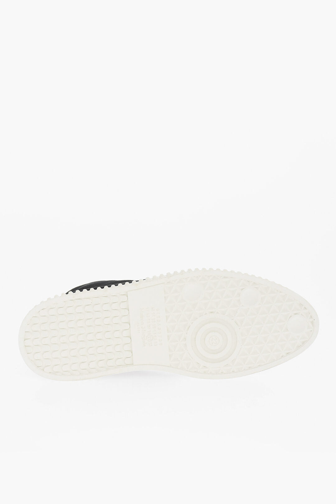 Maison Margiela MM22 Solid Color Cotton High-Top Sneakers