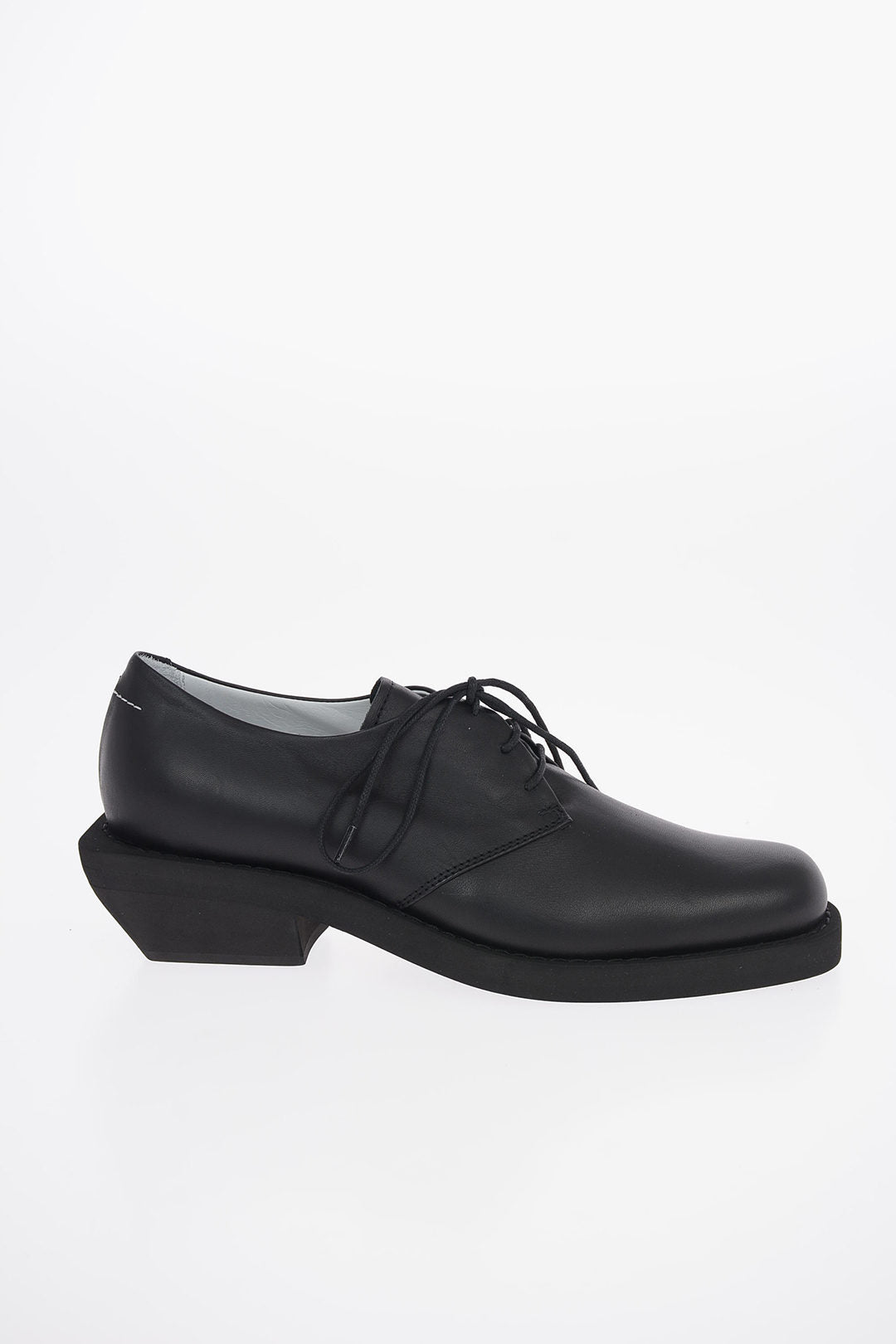 Maison Margiela MM6 5cm Leather Oxford Shoes with Heel