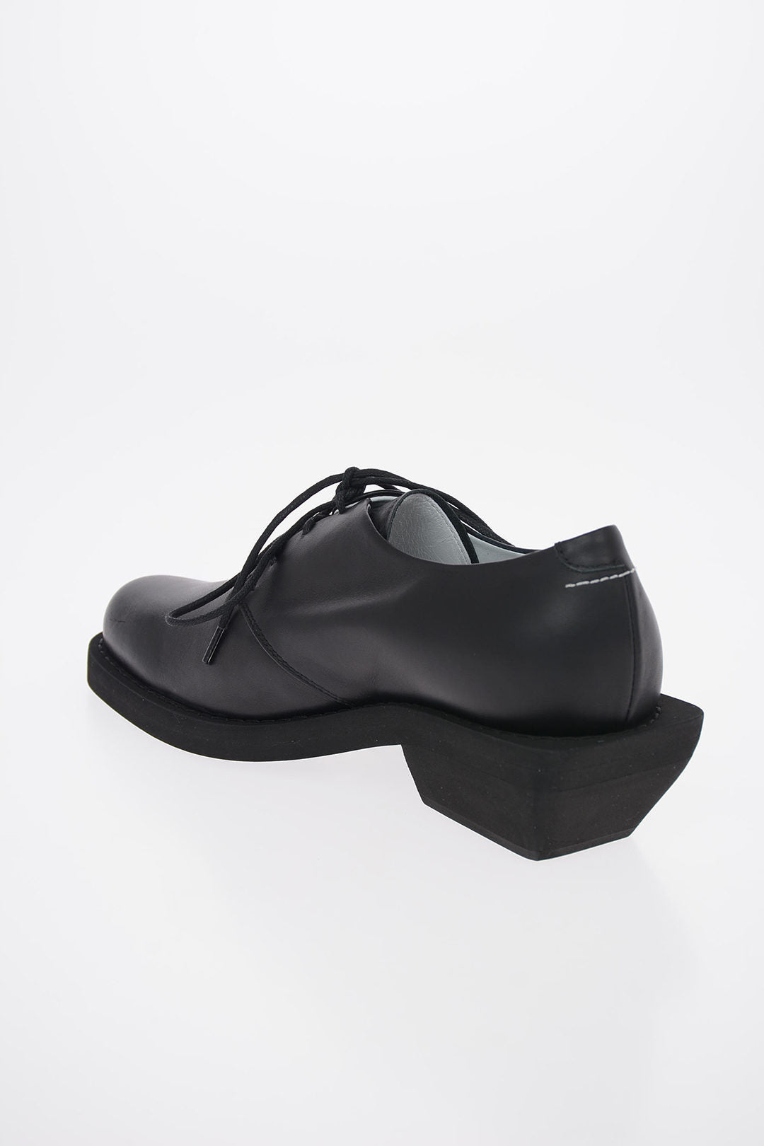 Maison Margiela MM6 5cm Leather Oxford Shoes with Heel