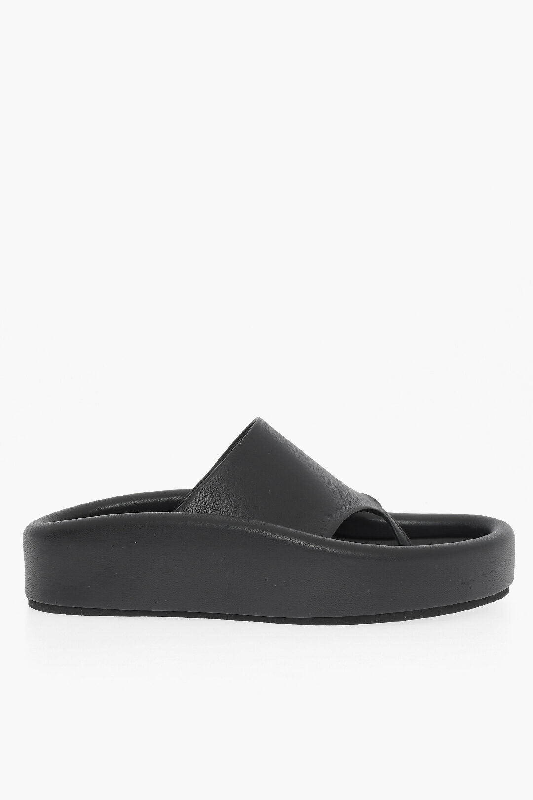 Maison Margiela MM6 Faux Leather Thong Sandals