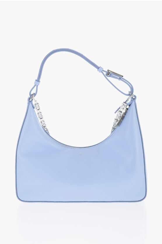 Givenchy MOON Hobo Bag with Logoed Chain