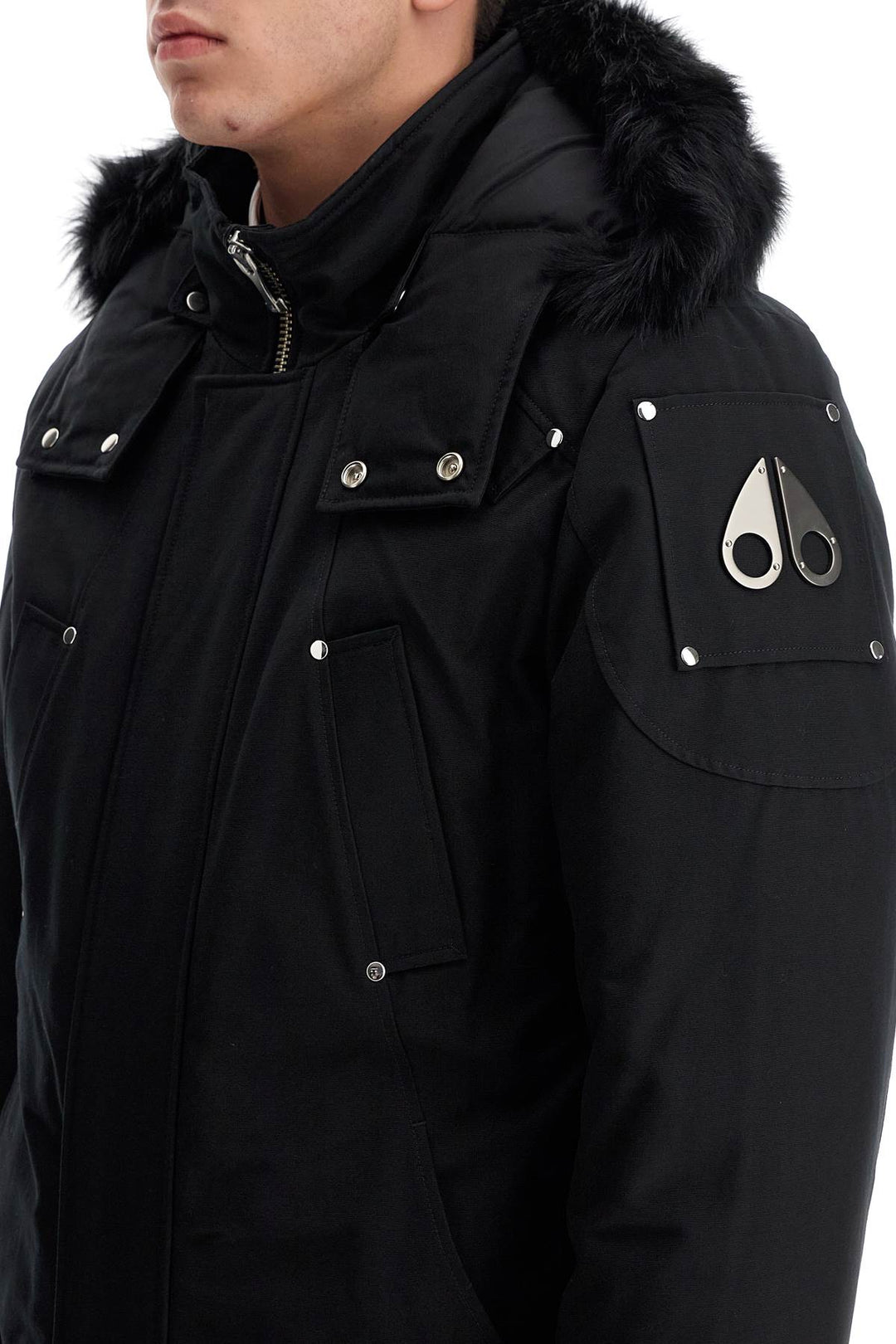 Clothing - Moose Knuckles Original Stirling Hooded Down Parka - 242745UPK000001 - 305 - s - Ask Me Wear