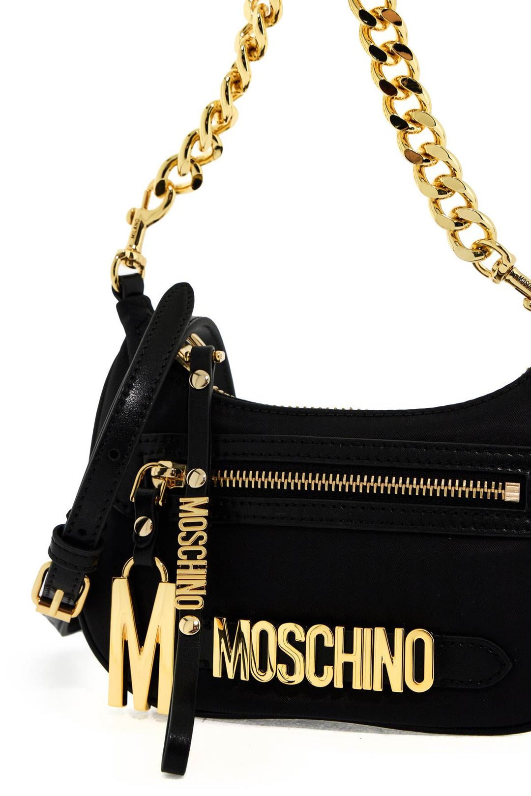 Bags - Moschino Mini Shoulder Bag With Strap - 242735ABS000002 - 3555M - os - Ask Me Wear