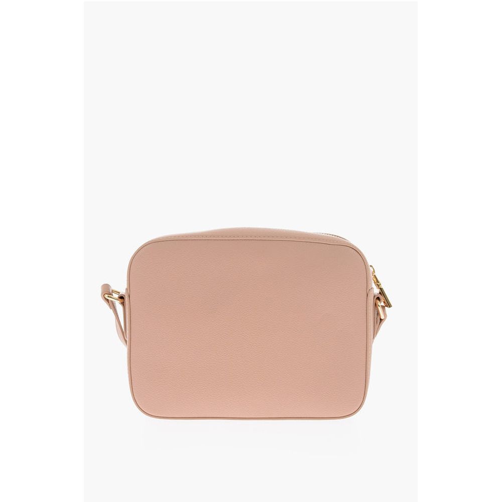 Moschino - Moschino LOVE Textured Faux Leather Camera Bag with Maxi Pocket - MOFR4471722774517GD - Ask Me Wear